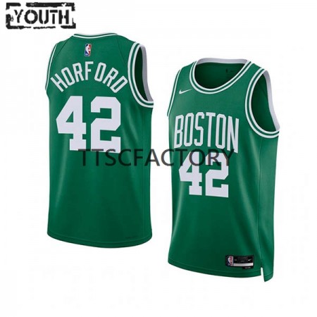 Camiseta Niños Boston Celtics Al Horford 42 Nike 2022-23 Icon Edition Green Swingman